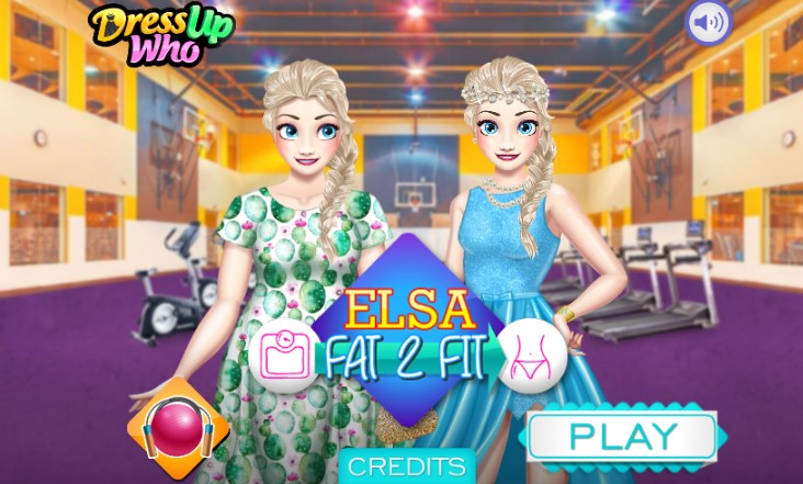 Elsa Fat 2 Fit Game Play Elsa Fat 2 Fit Online For Free At Yaksgames