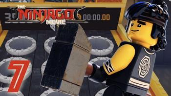 LEGO The Ninjago Movie - Gameplay Walkthrough Part 7 - Cole Whack-a-Shark Mini Game 