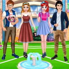 Anna And Ariel School Date