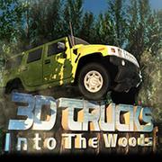 3d Trucks Into the Woods