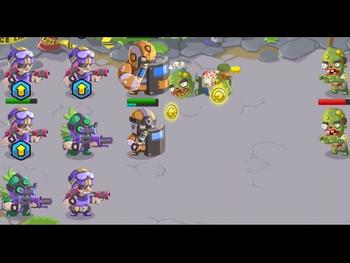 Special Squad vs Zombies - walkthrough (1. - 10. level) 
