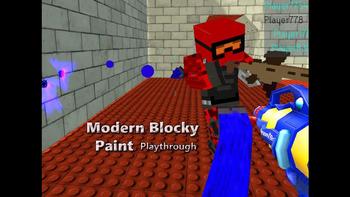 Modern Blocky Paint (PC Browser Game) 