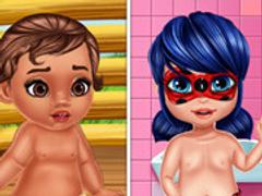 Moana And Ladybug Baby Caring