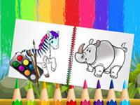 Funny Animals Coloring Book