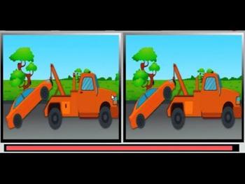 Towing trucks differences game level1 to level10 complete 