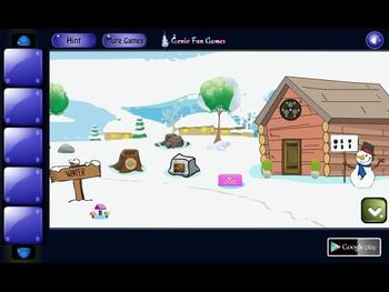 GFG Billy Winter House Escape Walkthrough [GenieFunGames] 