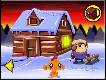 Monkey Happy - Stage 45 Walkthrough Hints (Monkey GO Happy Magic) 