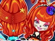 Color Girls Halloween Hairstyles