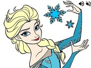 Elsa Frozen Coloring Game - Play Elsa Frozen Coloring Online for Free ...