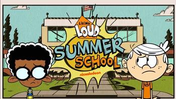 The Loud House Living Loud - Summer School Part 1 (Nickelodeon Games) 