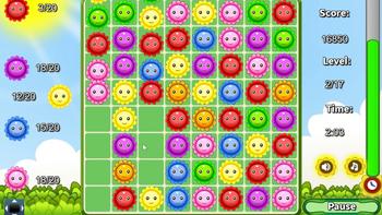 Game Happy Flowers 