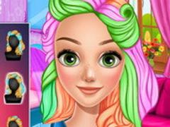 Rapunzel Dye Hair Design