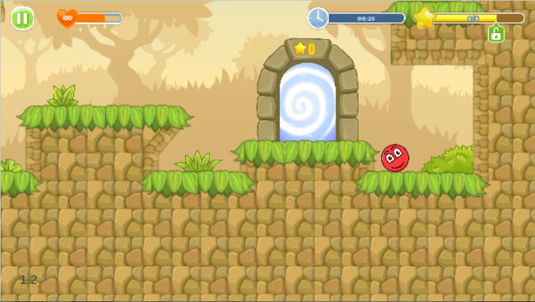 red bouncing ball game red bouncing ball game