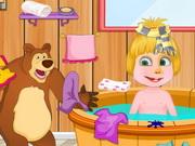 Masha Bathroom Cleaning