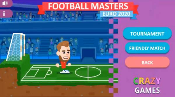 FOOTBALL MASTERS: EURO 2020 free online game on