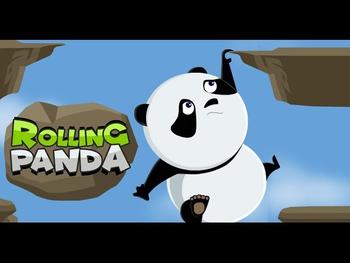 Rolling Panda Online Mobile Game - Walkthrough 