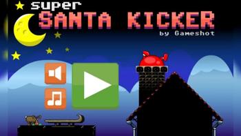 Super Santa Kicker cool math games Walkthrough Levels 1 - 36 