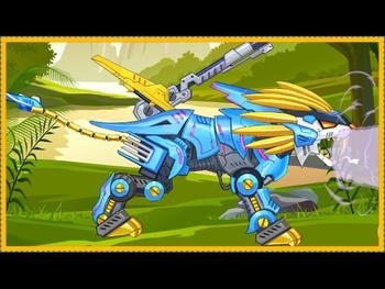 Zoo Robot Lion - Robot Game Play 2016 