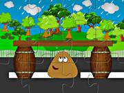 Pou Cover Rain