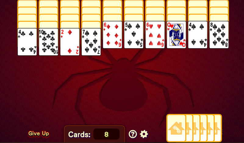 4 suit spider solitaire