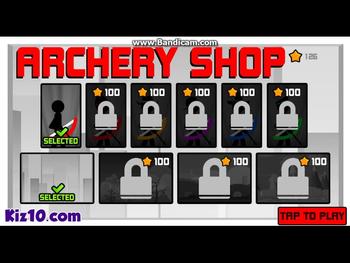 Stickman Archer 2 - Game Walkthrough  Kiz10.com 