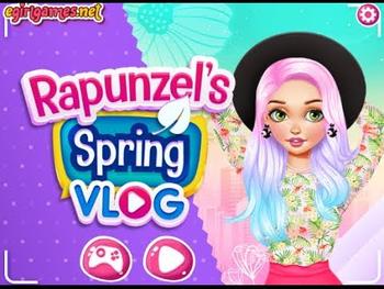 Rapunzel's Spring Vlog 