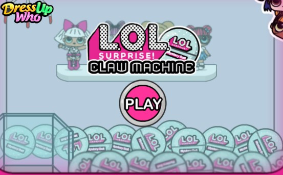 Jogo LOL Surprise Claw Machine no Jogos 360