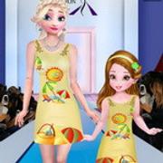 Elsa Parent Child Outfit Collection
