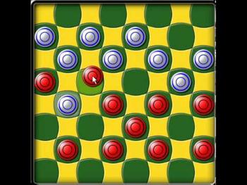 Jugando a las damas online ! 