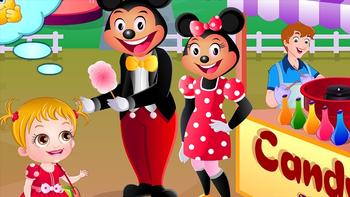 Baby Hazel In Disneyland | Fun Kids Baby Games | Baby Hazel English Gameplay Full Episode 