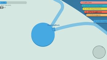 Paper.io 2 World Record Map Control: 100.00% 