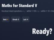 Maths for Standard V