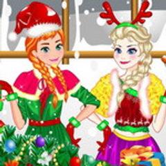 Elsa And Anna Christmas Day