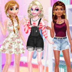 Princess Different Style Fashion