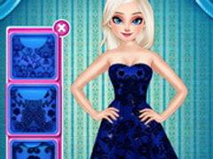 Elsa's Little Blue Dress