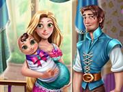 Jogo Rapunzel and Flynn Happy Family