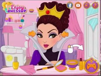 Princess Video Game - Villains Gone Good  - Enjoydressup.com 