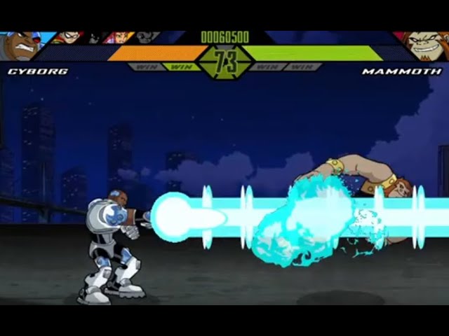 teen titans fighting game