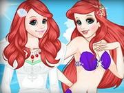 Ariel Mermaid Vs Human Princess