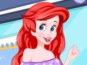 Mermaid flies to Tokyo