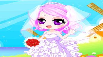 Pretty Girl's Wedding Dream Bride Dress Up Game For Little Kids Gameplay Online 