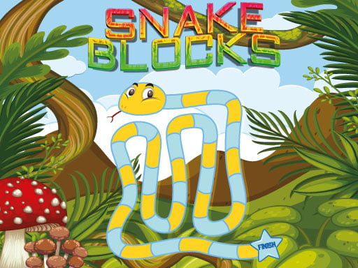 Snake Blocks Game - Play Snake Blocks Online for Free at YaksGames