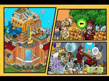 Habbo Clicker game 