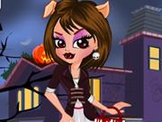 Halloween Wolf Day In Hair Saloon Dressup