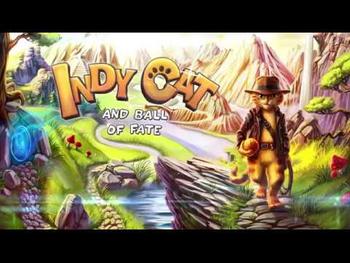 Indy Cat and Ball of Fate 