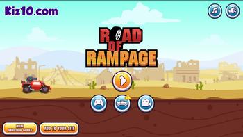 Road Of Rampage - Game Walkthrough  Kiz10.com 