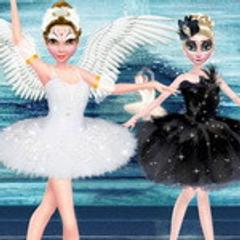 Black And White Swan Battle