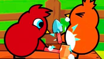 DUCK vs DUCK BATTLE - Duck Life Battle - Part 1 | Pungence 