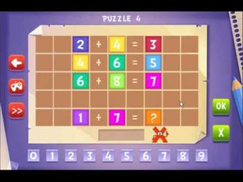 Math puzzles cg game puzzle1 to puzzle5 complete 