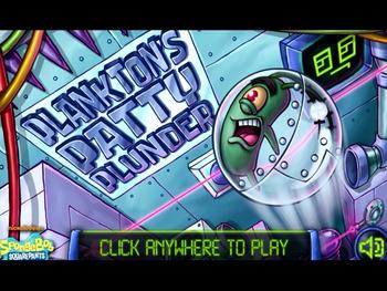 PLANKTON'S PATTY PLUNDER (Nickelodeon Games) 